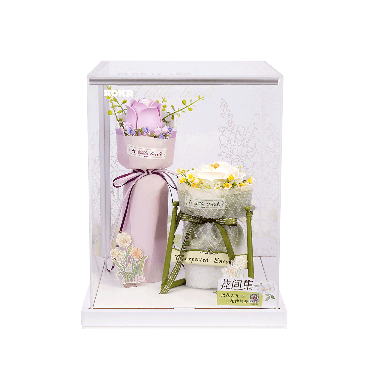 ROKR Vitrine AF01XZ als Display Showcase für die Modelle AF011 und AF021
