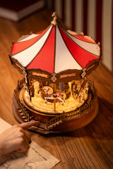 Rolife 3D Holzpuzzle - Klassisches Karussell AMC01