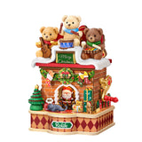 Rolife DIY Spieluhr Weihnachten 3D Holzpuzzle – Fireside Music Night AMS03 – Ansicht 5