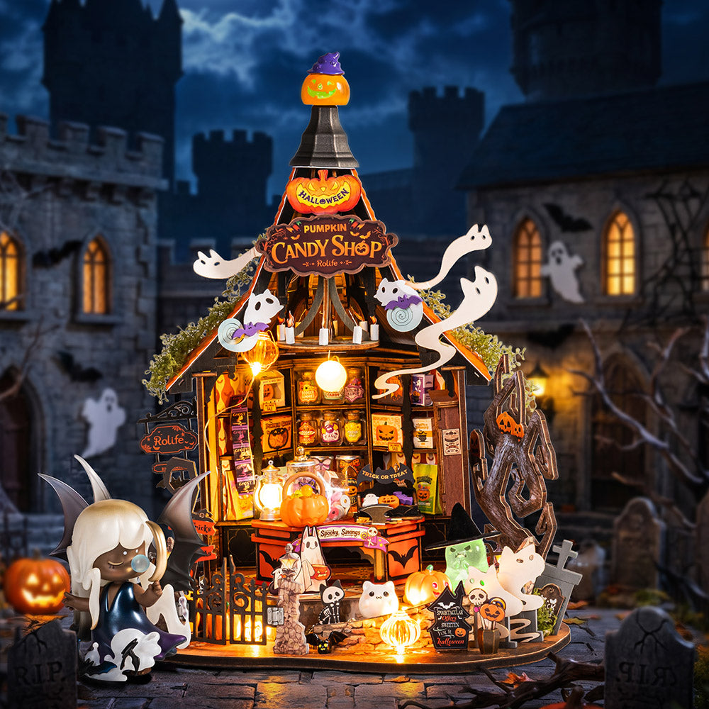 Rolife DIY Miniaturhaus Haunted Candy House DG186 – Ansicht 6