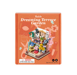 Rolife Terrassengarten Miniatur als Geschenk für Gartenliebhaber