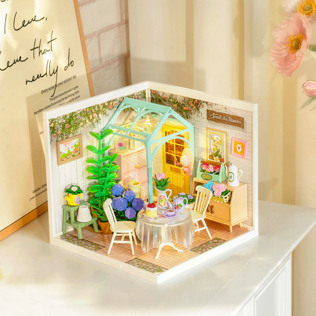 Rolife DIY Miniaturhaus Teegarten – Blooming Tea Garden DW013B – Ansicht 5