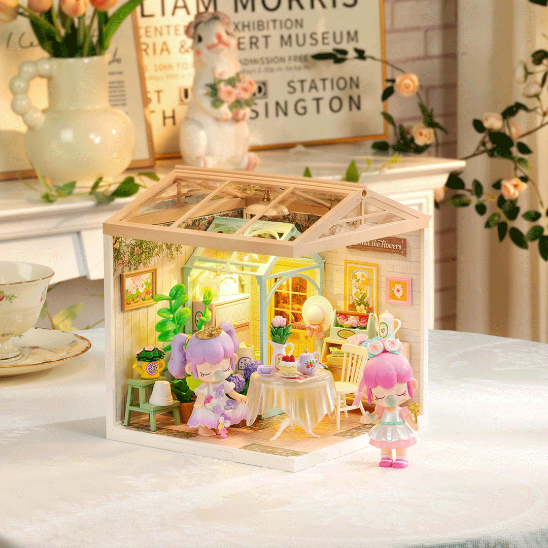 Rolife DIY Miniaturhaus Teegarten – Blooming Tea Garden DW013B – Ansicht 6