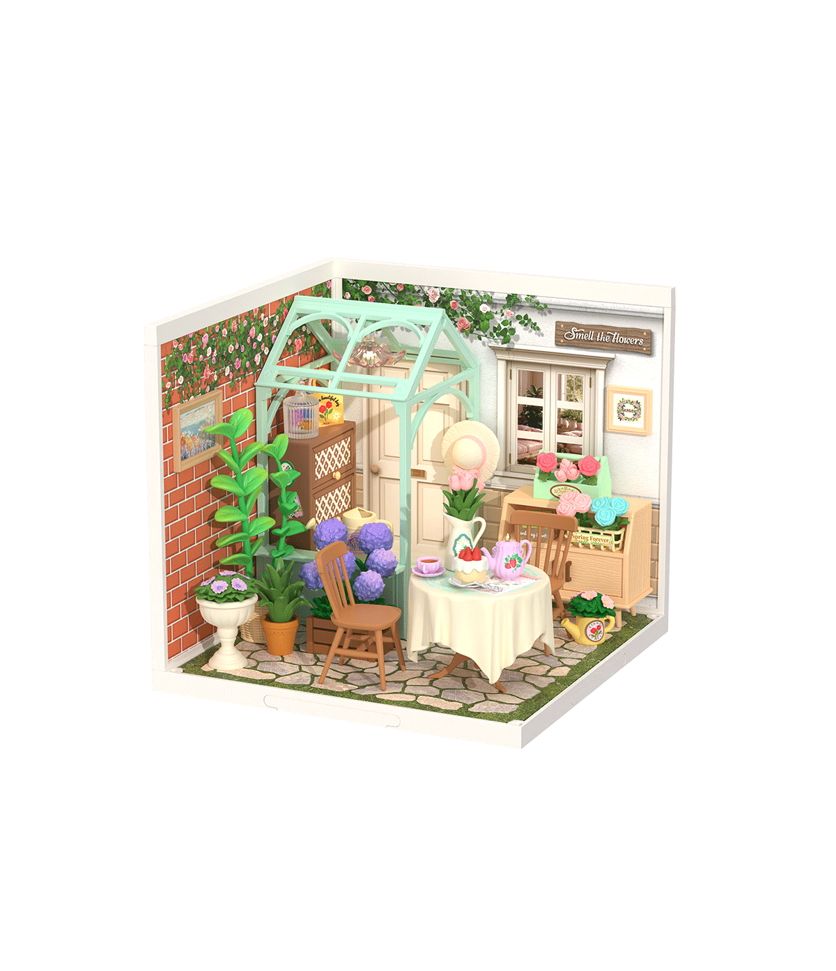 Rolife DIY Miniaturhaus Teegarten – Blooming Tea Garden DW013B – Ansicht 4
