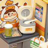 Rolife DIY Miniaturhaus Night Out Food Stall DW022 – Ansicht 6