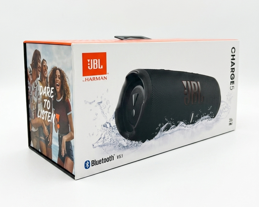 JBL Charge 5 Bluetooth Lautsprecher - Schwarz