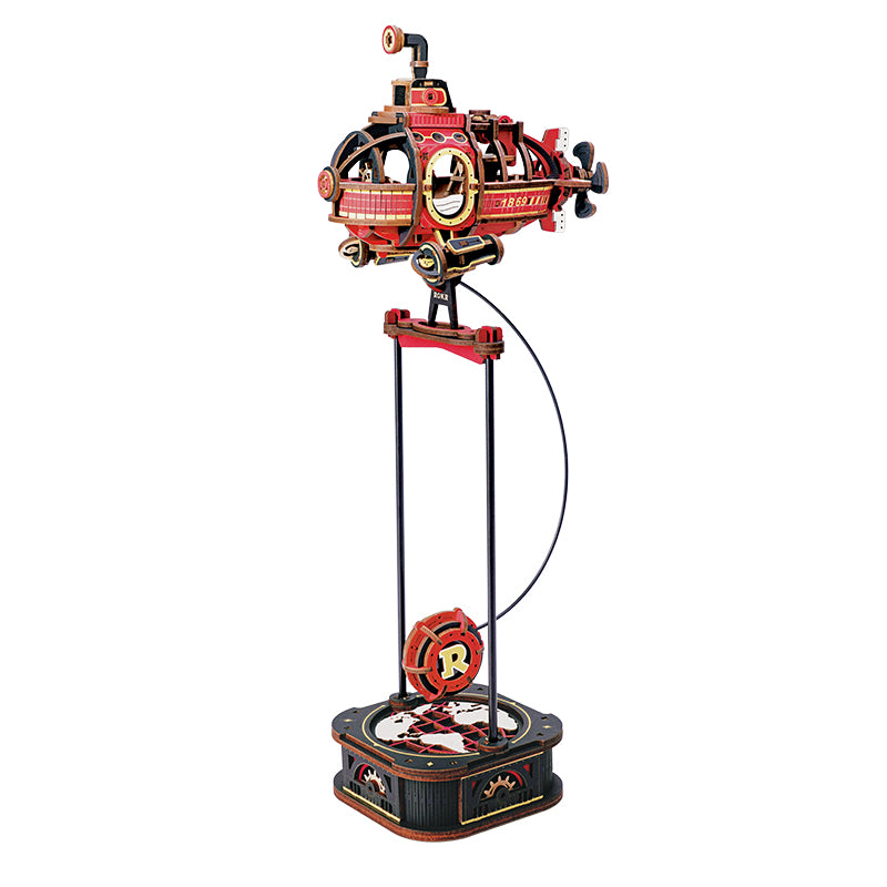 ROKR U-Boot 3D Holzpuzzle Deep Sea Adventurer MCD04 – Ansicht 6