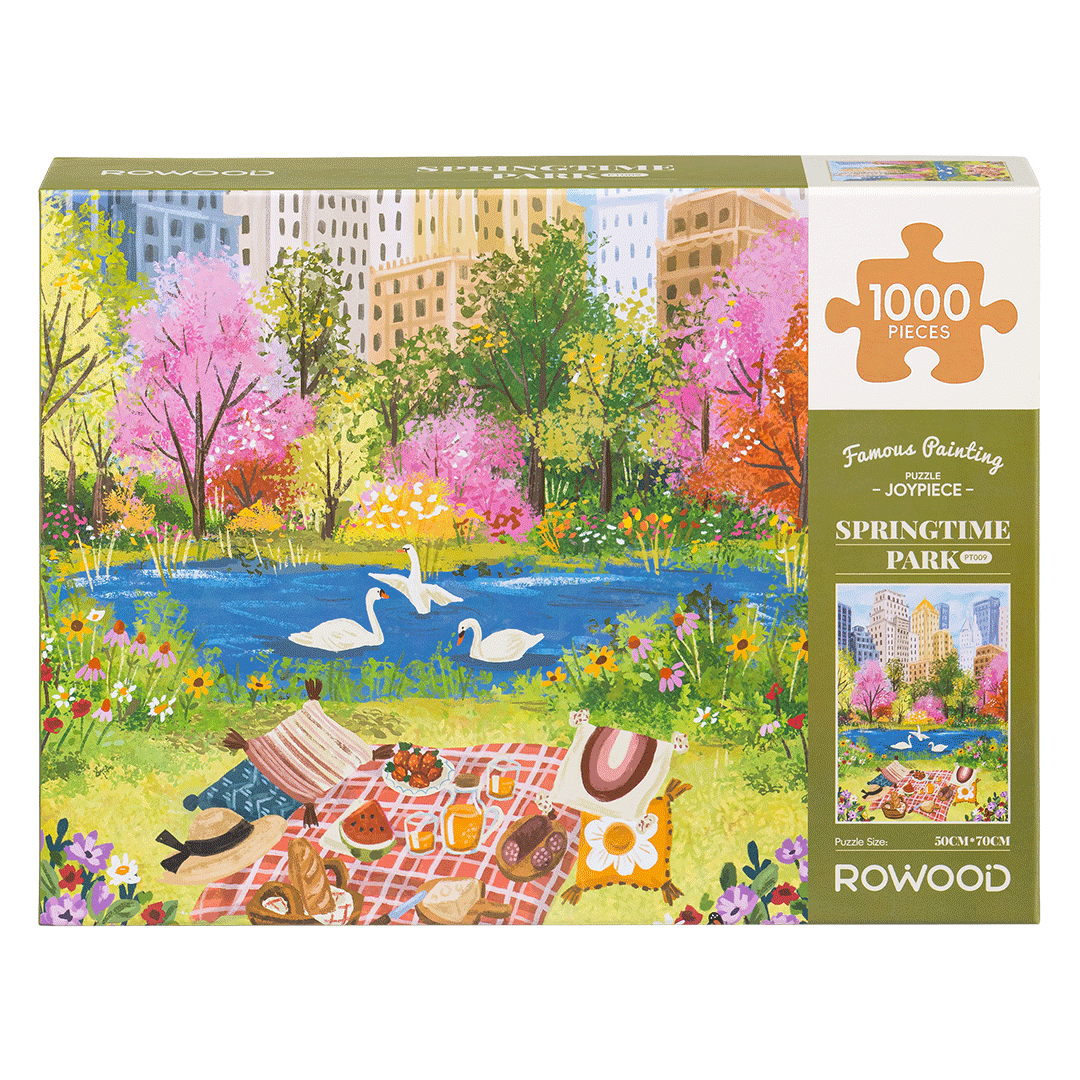 Rowood Springtime Park Puzzle 1000 Teile Frühlingspark PT009 – Ansicht 6