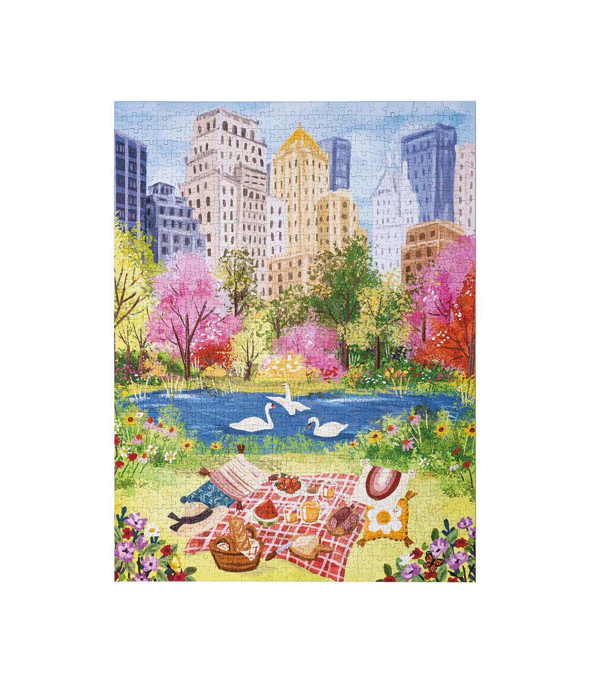 Rowood Springtime Park Puzzle 1000 Teile Frühlingspark PT009 – Ansicht 5