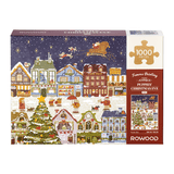 Rowood Weihnachtspuzzle 1000 Teile Welpen Heiligabend PT015 – Ansicht 6