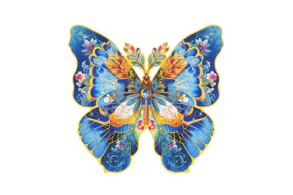 Rowood Holzpuzzle für Erwachsene Schmetterling Morpho Helena TA003 – Ansicht 6