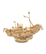 Rolife 3D Holzpuzzle Schiff Fischerboot – Fishing Ship TG308 – Ansicht 4