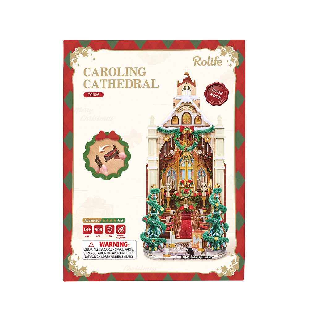 Rolife DIY Miniaturhaus Weihnachtskathedrale – Caroling Cathedral TGB26 – Ansicht 5