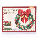Rolife 3D Holzpuzzle Weihnachtskranz Christmas Wreath TGL04 – Ansicht 6
