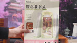 Rolife Book Nook Bausatz Kirschblüte – Falling Sakura TGB05 – Video 1