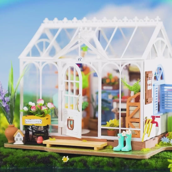 Rolife DIY Miniaturhaus Traumhaftes Gartenhaus – Dreamy Garden House DG163 – Video 1