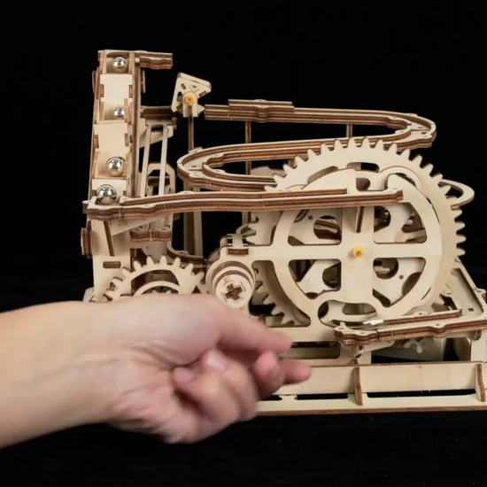 ROKR Murmelbahn Marble Parkour 3D Holzpuzzle LG501 – Video 1