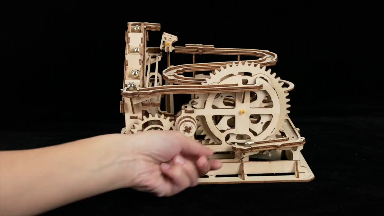 ROKR Murmelbahn Marble Parkour 3D Holzpuzzle LG501 – Video 1