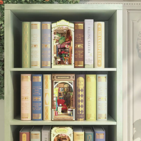 Rolife Floral Corner Book Nook Bausatz Blumenladen TGB09 – Video 1