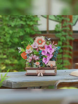 Rolife Holzblumen Bausatz Blühendes Buch – Wooden Blooming Book TW04H – Video 1