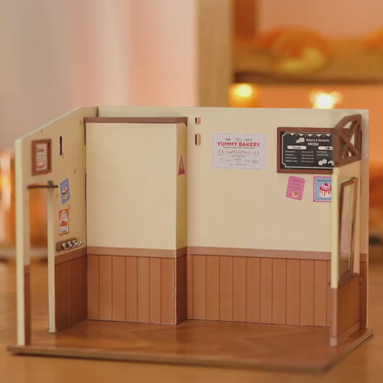 Rolife DIY Miniaturhaus Bäckerei – Becka's Baking House DG161 – Video 1