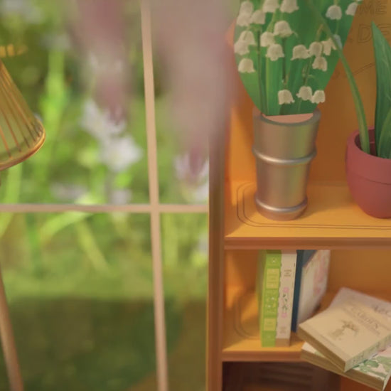 Rolife Book Nook Gartenhaus Bausatz – Garden House TGB06-B – Video 1