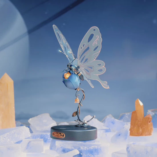 ROKR 3D Holzpuzzle Schmetterling – Blue Butterfly MI05B – Video 1