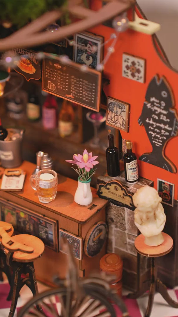 Rolife DIY Miniaturhaus Cheers Bar & Dining DG173 – Video 1