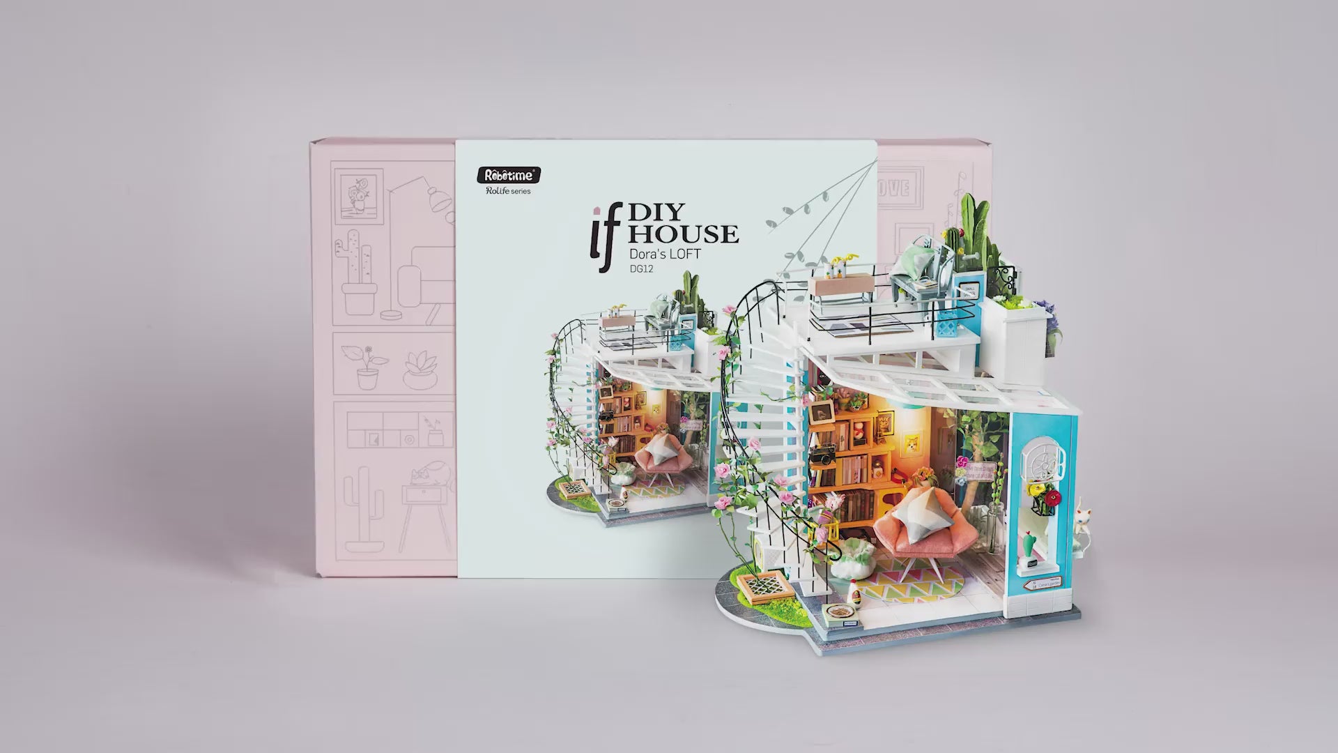 Rolife DIY Miniaturhaus Dora's Loft DG12 – Video 1