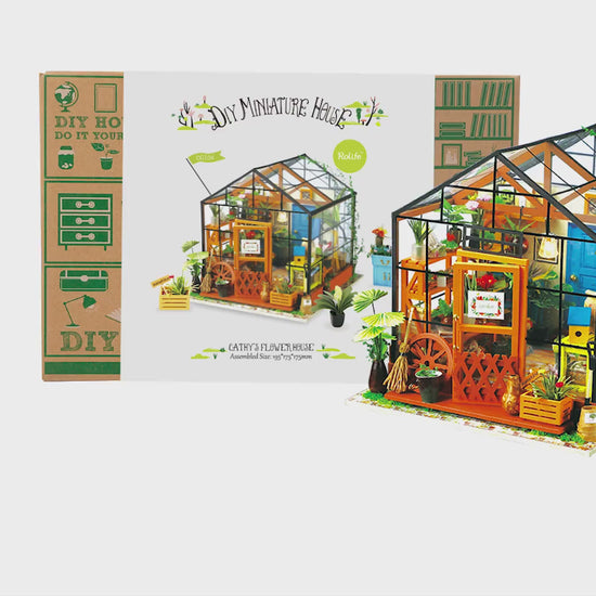Rolife DIY Miniaturhaus Cathys Blumenhaus – Flower House DG104-C – Video 1