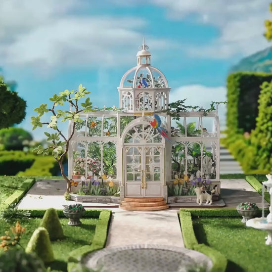 Rolife DIY Miniaturhaus Oxygen Oasis Wintergarten DH102 – Video 1