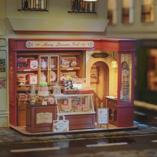 Rolife DIY Miniaturhaus Honey Dessert Talk DG168-B – Video 1