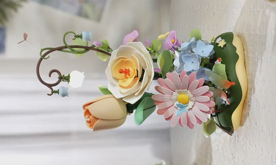 Rowood Blumen Bausatz Garden Ramble mit LED AF02D – Video 1