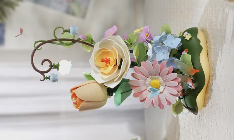 Rowood Blumen Bausatz Garden Ramble mit LED AF02D – Video 1