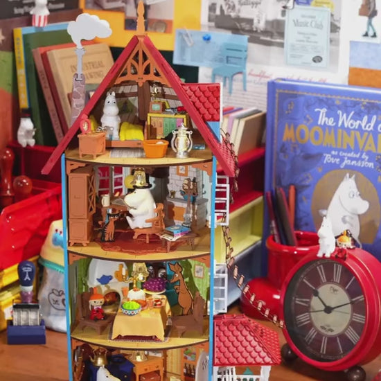 Rolife DIY Miniaturhaus Mumin Haus – Moominhouse DA009 – Video 1
