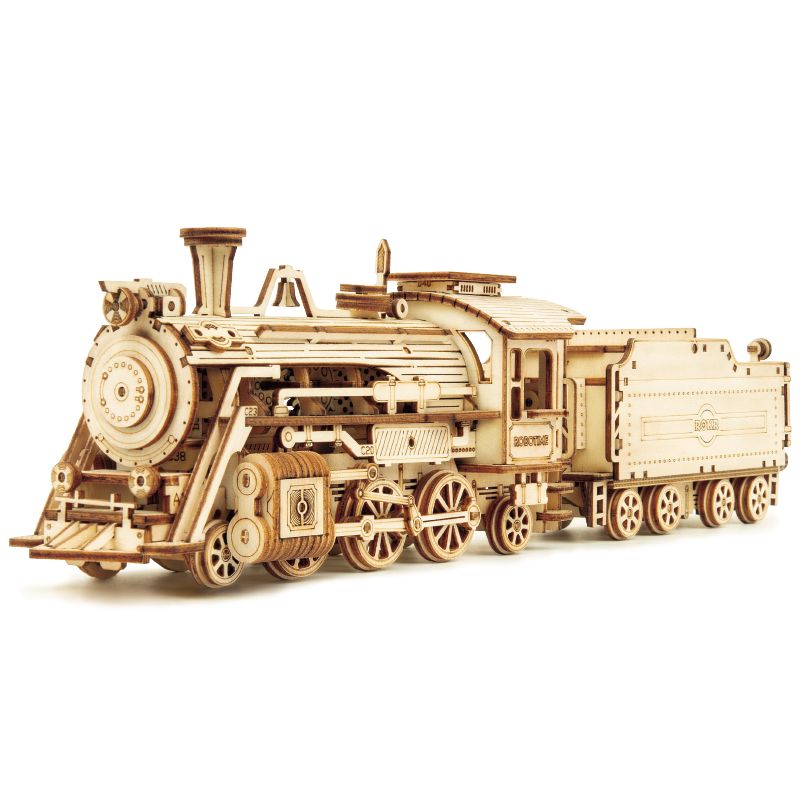 Treibstangen mit Scherenmechanismus an der Prime Steam Express