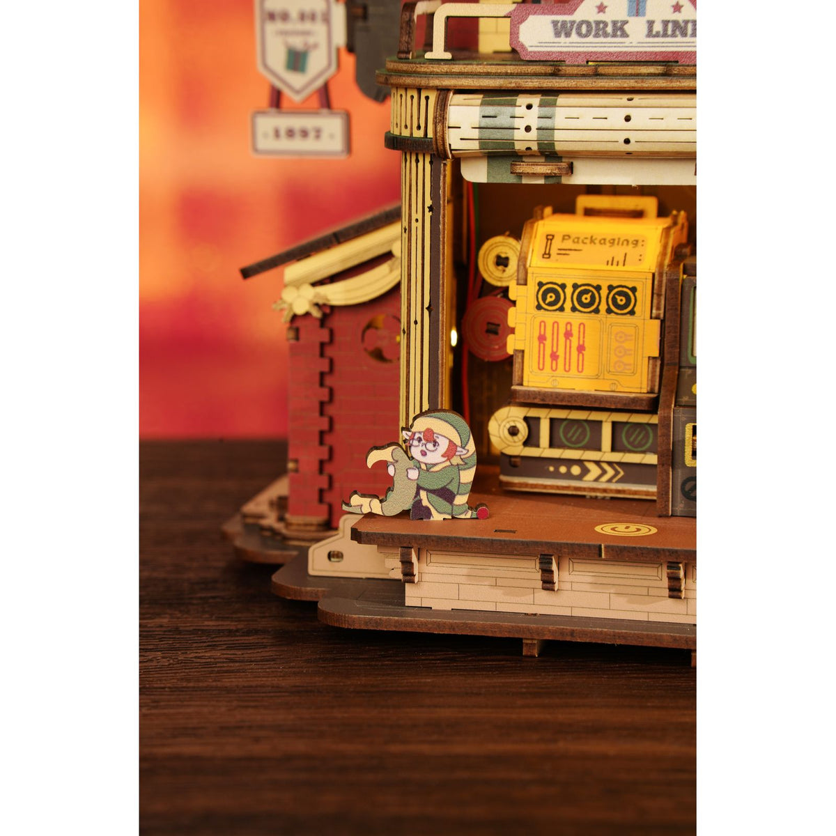 3D Holzpuzzle für Erwachsene Weihnachten – Dream Gift Factory von ROKR