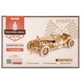Vintage Rennwagen MC401 als Deko-Modell im Regal, Geschenkidee zum Vatertag