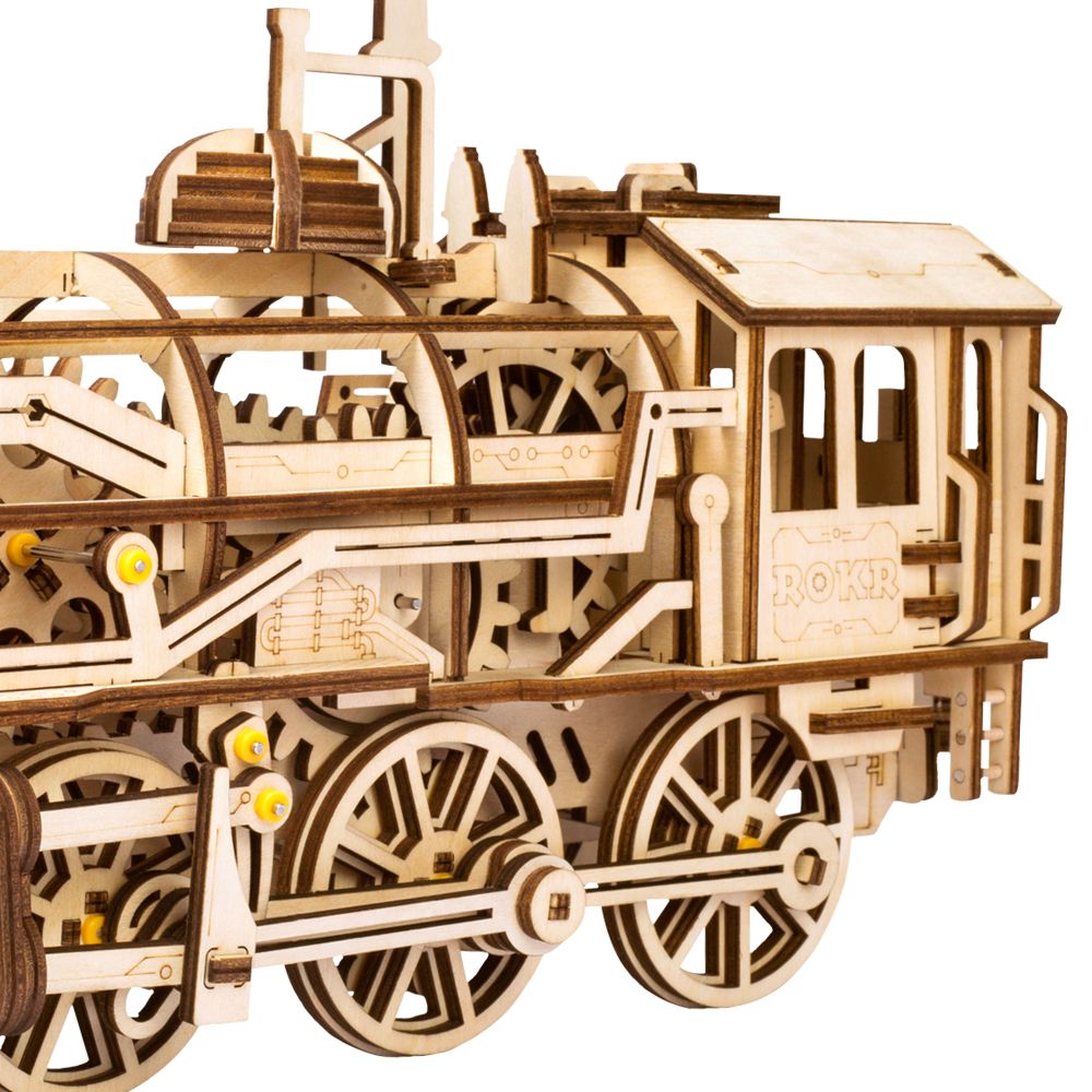 ROKR Lokomotive Modellbausatz LK701 – 350 Teile zum Selbstbauen