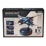 ROKR Manta Ray MI06 – 3D Holzpuzzle mechanisch, fertiges Modell 19,2 × 20,6 × 14,2 cm