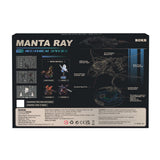 Elektrischer Manta Ray Bausatz aus der Mechanical Organisms Serie von ROKR als Schreibtisch-Deko