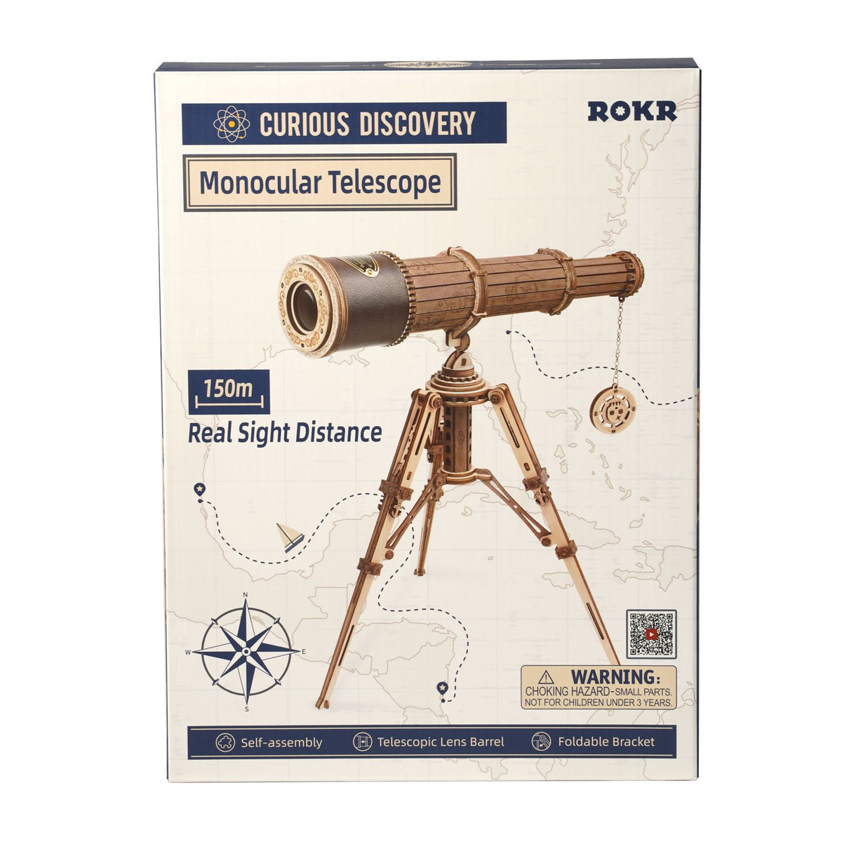 ROKR 3D Holzpuzzle ST004 als Geschenk für Erwachsene und Bastelfans