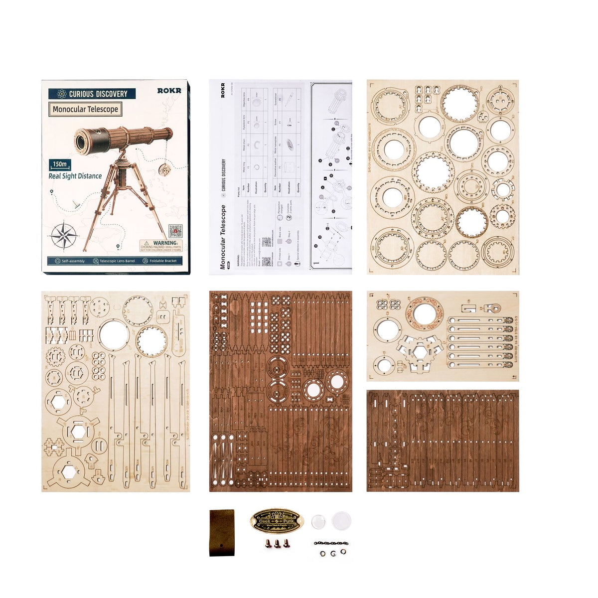 Vintage-Branding und Polsterung in Lederoptik am Modell
