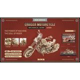 3D Holzpuzzle Erwachsene: Cruiser Motorrad mit 420 Teilen