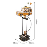 3D Holzpuzzle Fahrzeuge: ROKR Road Tripper aus der Gravity Swing Collection
