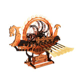ROKR Viking Dragon Ship LK802 – 3D Holzpuzzle Schiff als Wikinger-Drachenschiff, fertig aufgebaut