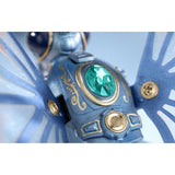 Einzelteile und Bauanleitung des ROKR 3D Holzpuzzles Blue Butterfly