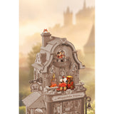 Mechanisches 3D Holzpuzzle Happyduke Toys mit Touchbutton und LED