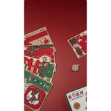 Verpackung des ROKR 3D Holzpuzzles Santa on Skis MCD06 mit QR-Code