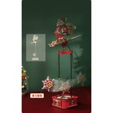 Gravity Swing Modell Santa on Skis: Weihnachtsmann schwingt hin und her